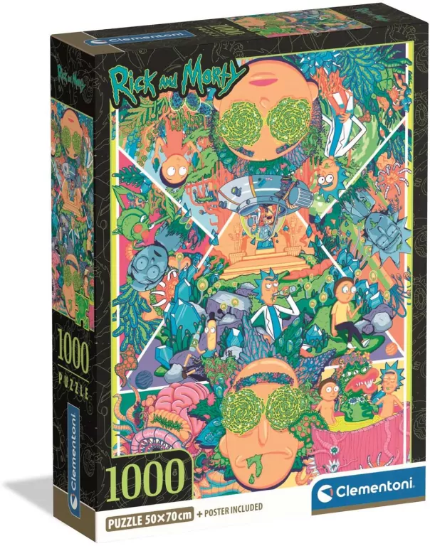 Puzzle 1000 Rick and Morty - tantis.pl