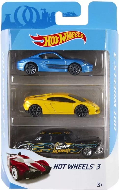 Hot Wheels. Samochodziki. Trzypak - tantis.pl