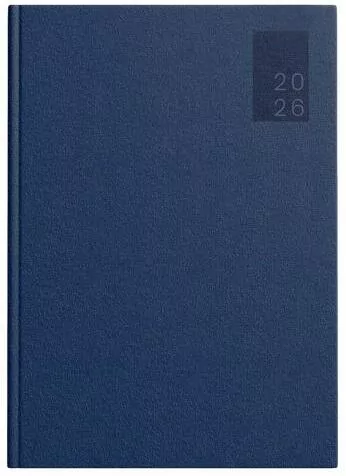 Kalendarz 2026 książkowy A5 Basic DTP granatowy - tantis.pl