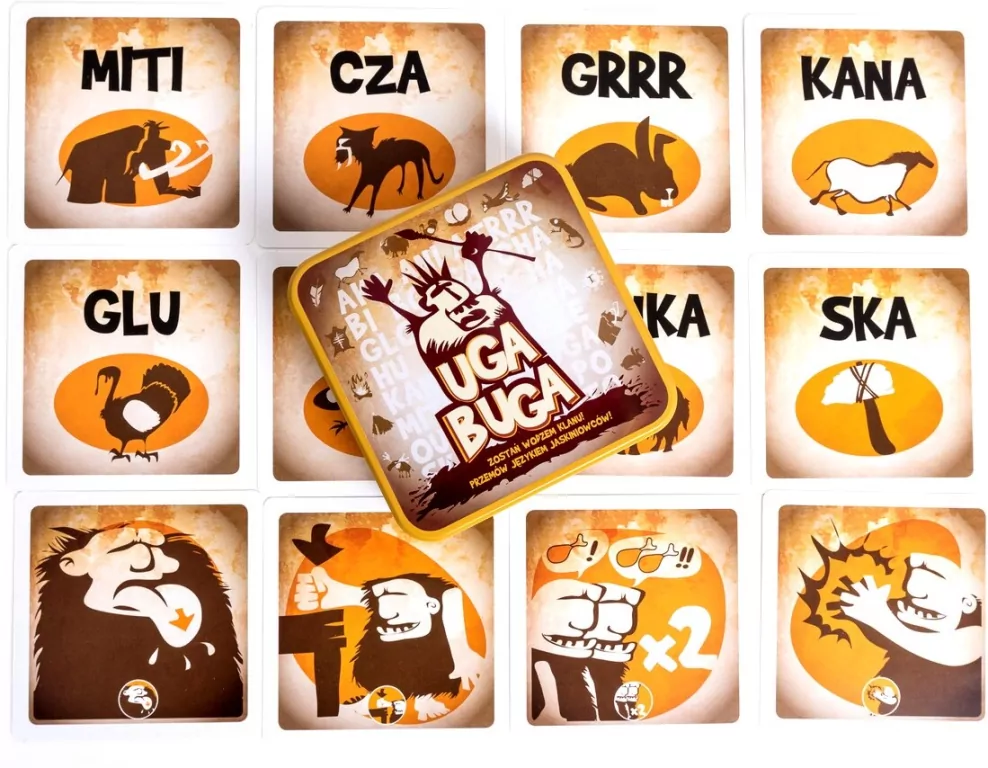 Uga Buga. Zostań wodzem klanu! Przemów językiem jaskiniowców! - tantis.pl