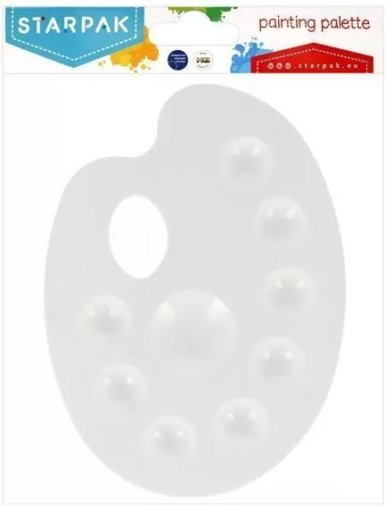 Owalna paleta do farb - tantis.pl
