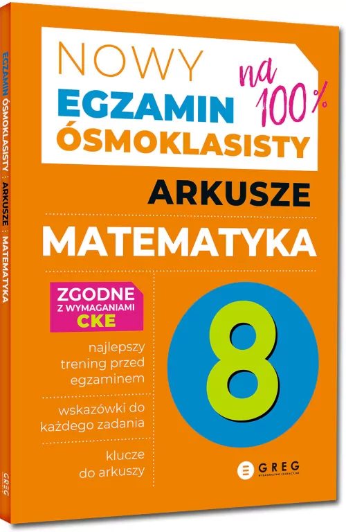 Nowy Egzamin ósmoklasisty. Matematyka Arkusze 2024-2026 - tantis.pl