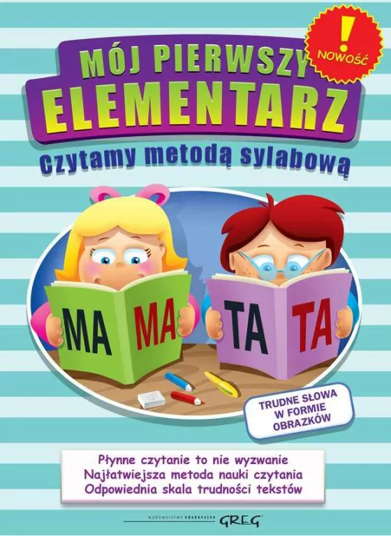 Mój pierwszy elementarz. Czytamy metodą sylabową - tantis.pl