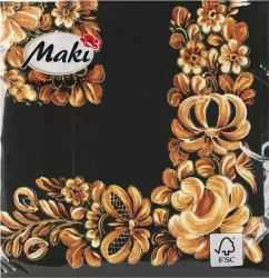 SERWETKA PAP 3W 330X330 FAJANS 61502 PM OP