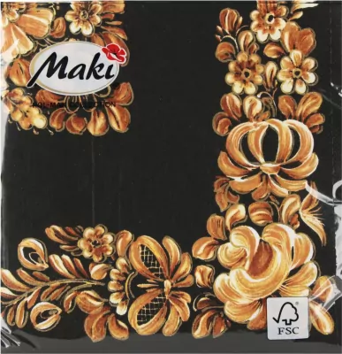 SERWETKA PAP 3W 330X330 FAJANS 61502 PM OP