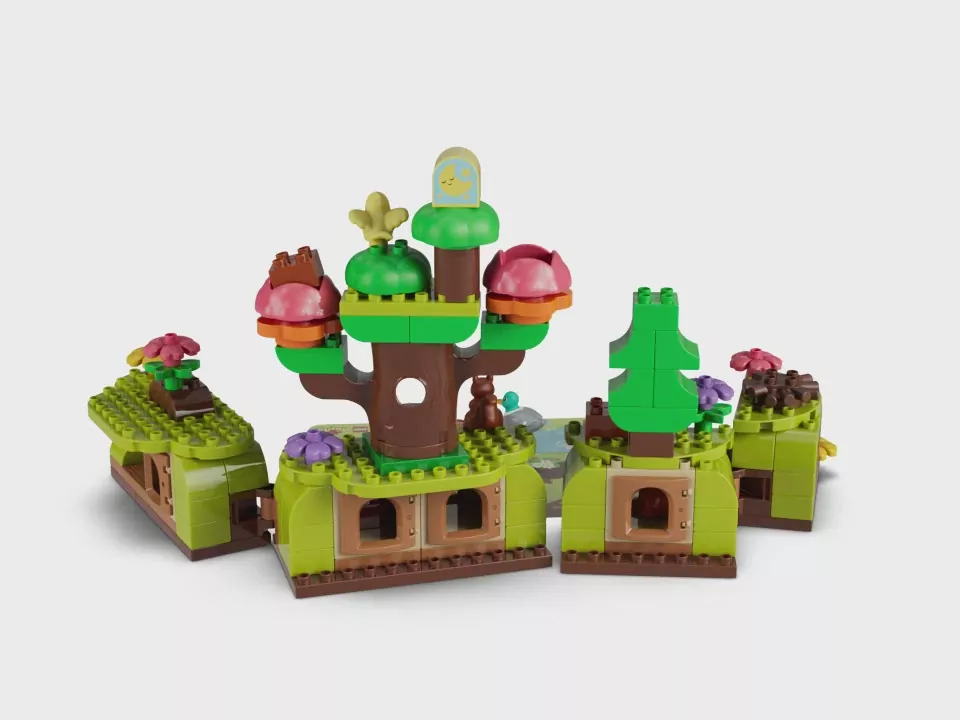 LEGO® Las odkrywców z dzikimi zwierzętami 10480 - tantis.pl