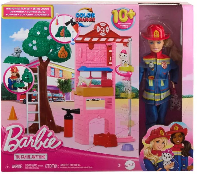 Barbie Kariera. Lalka Strażak - tantis.pl