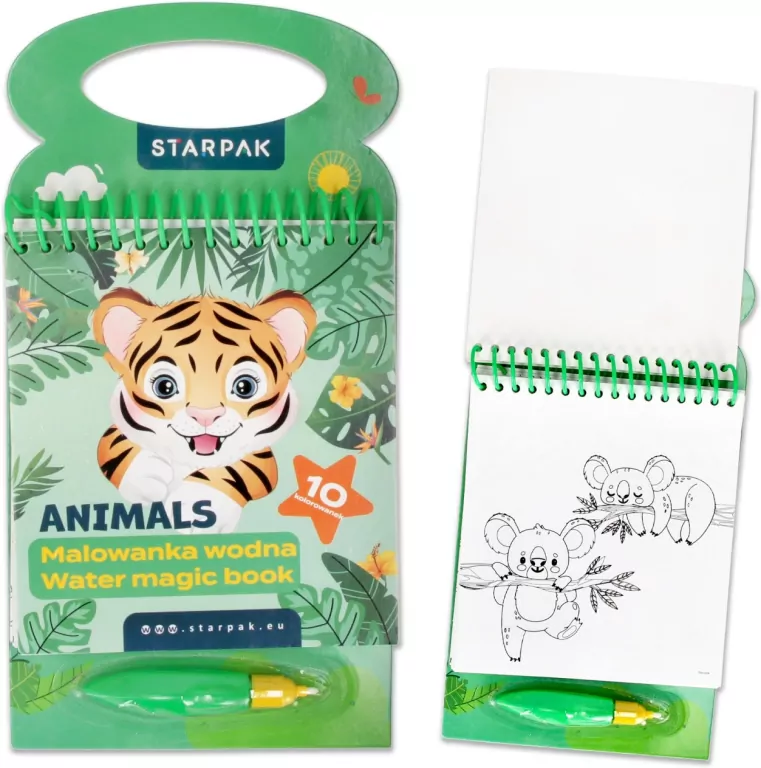 Malowanka wodna Animals - tantis.pl
