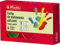 Farby do malowania palcami. 6 kolorów - tantis.pl