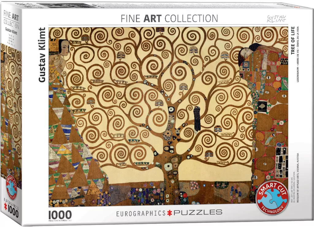 Puzzle 1000. Drzewo życia. Gustav Klimt - tantis.pl