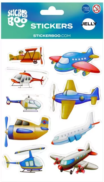 Naklejki Sticker BOO Samoloty - tantis.pl