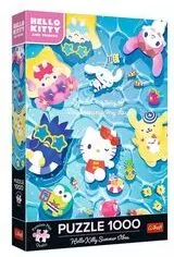 Puzzle 1000 Hello Kitty Letni relaks TREFL - tantis.pl