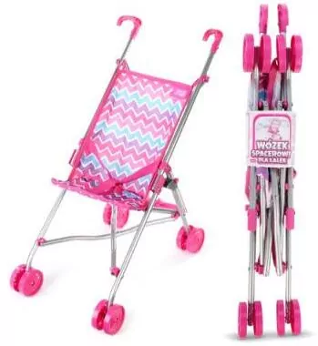 Wózek spacerowy dla lalek Natalia - tantis.pl
