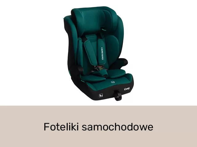 Foteliki samochodowe
