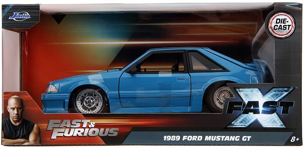 Jada F&F 1989 Ford Mustang GT 1:24 - tantis.pl