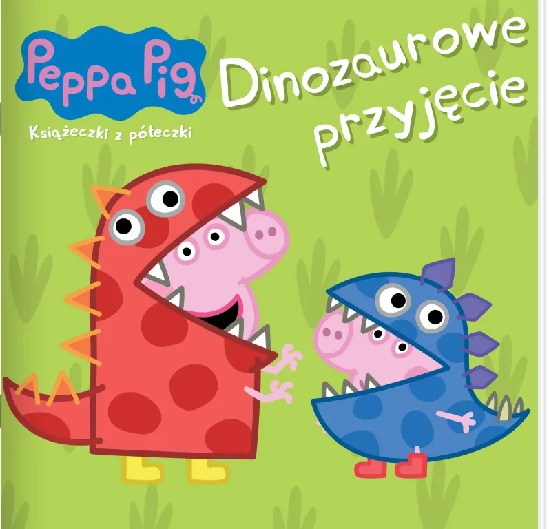 Peppa Pig. Książeczki z półeczki. Dinozaurowe przyjęcie - tantis.pl