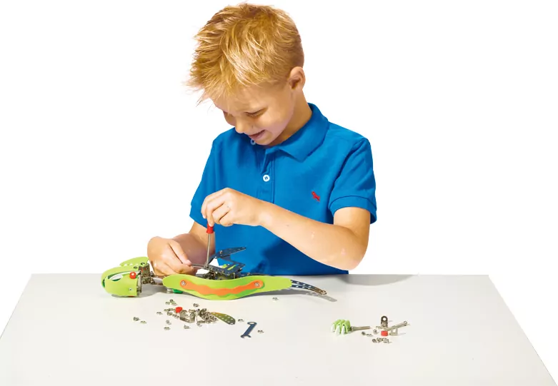 Zbuduj dinozaura - zestaw MECTEC - tantis.pl