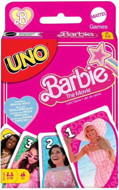 Karty UNO Barbie The Movie - tantis.pl