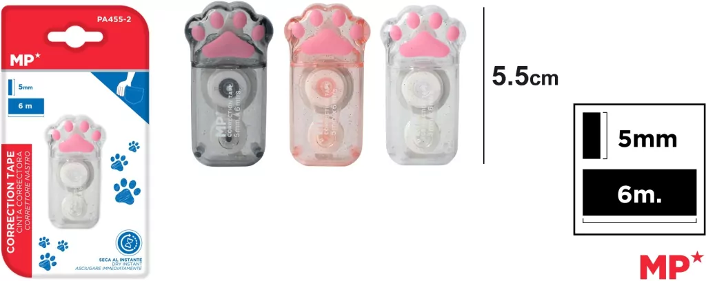 Korektor w taśmie łapka 5mmx6m MIX - tantis.pl