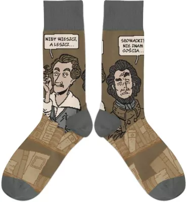 Skarpetki - Mickiewicz vs Słowacki rozm. 42/46