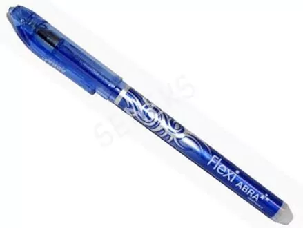 Długopis ścieralny Flexi Abra, niebieski - tantis.pl