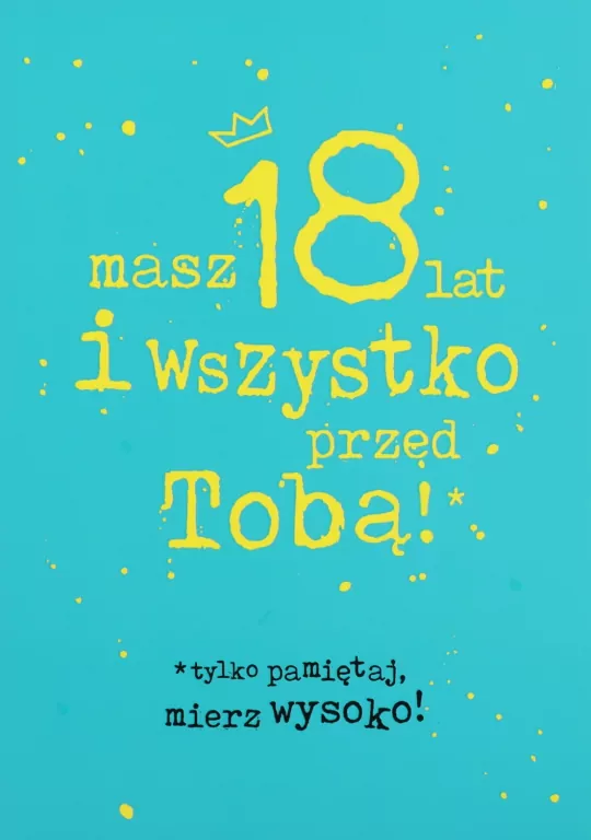 Karnet B6: Osiemnastka - tantis.pl