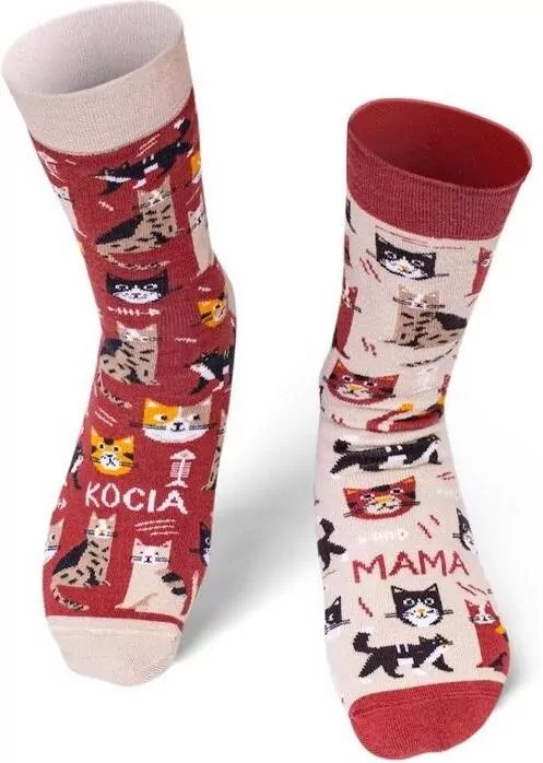 Skarpety: Kocia Mama 35-38 - tantis.pl