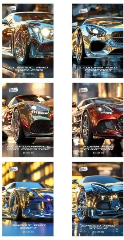 Zeszyt A5/60K kratka Cars (10szt) MAR MAR - tantis.pl