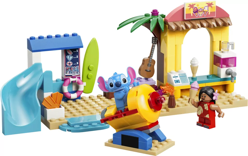 LEGO® Zabawa na plaży z Lilo i Stitchem 43280 - tantis.pl