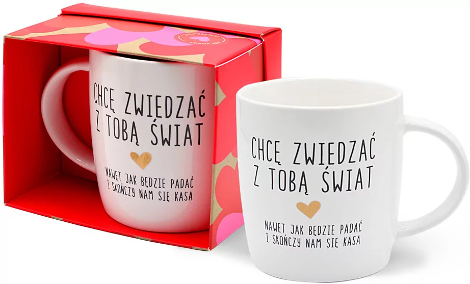 Kubek Premium Walentynki - tantis.pl