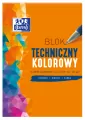 Blok techniczny Oxford A4 10k 225g kolorowy - tantis.pl