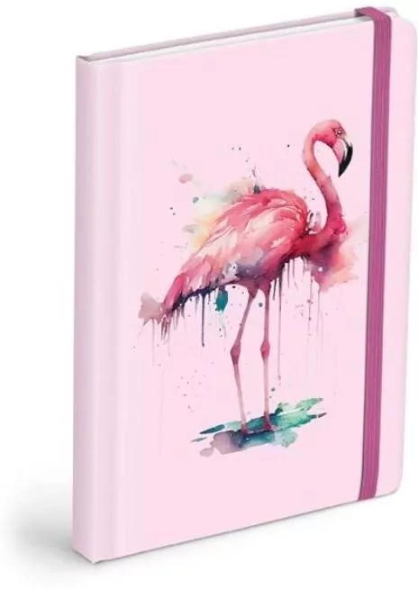 Brulion z gumką 120K gładki - tantis.pl