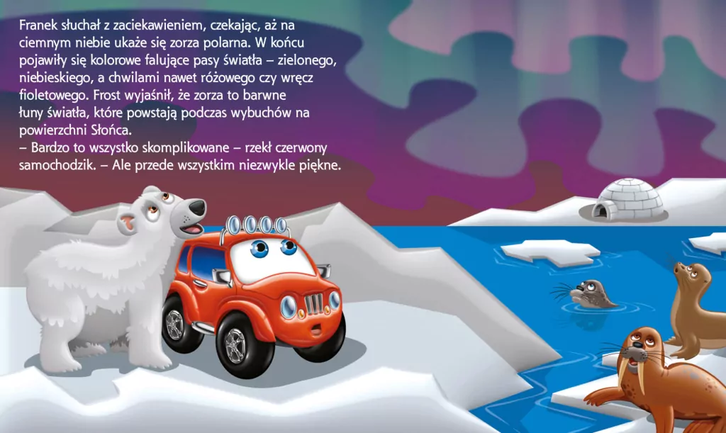 Wyprawa na biegun. Samochodzik Franek - tantis.pl