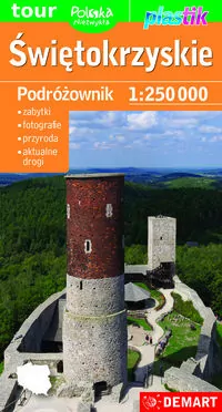 Świętokrzyskie. Podróżownik 1:250 000 - tantis.pl
