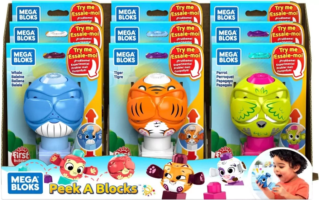 Mega Bloks. Klocki A kuku. Mix 1 szt - tantis.pl