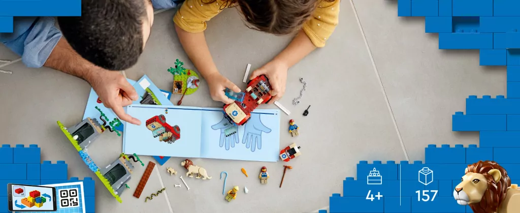 LEGO® City. Terenówka ratowników dzikich zwierząt. 60301 - tantis.pl