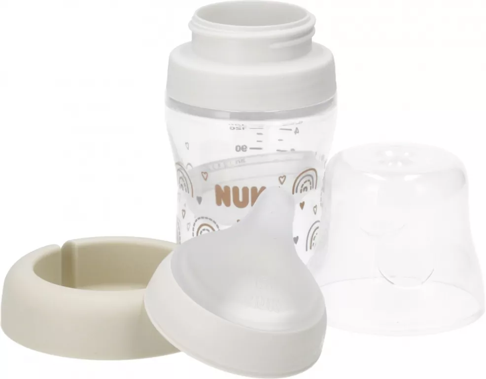 NUK. Laktator ręczny z butelką 150 ml - tantis.pl