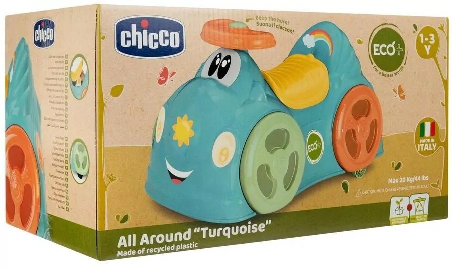 Jeździk All Around zielony Eco+ - tantis.pl