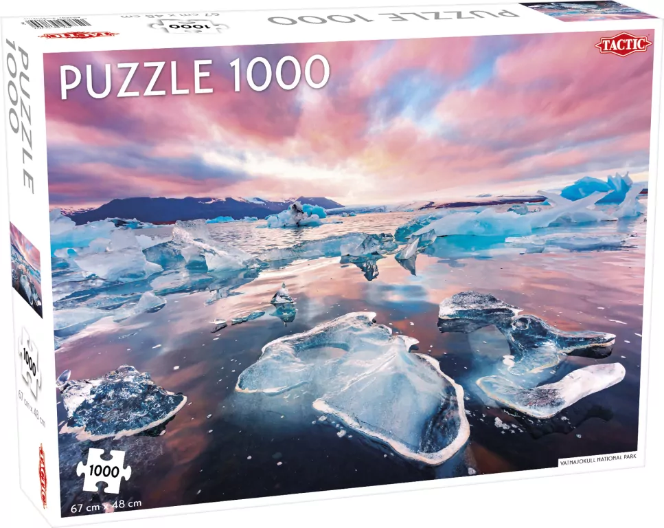 Puzzle Lodowiec Vatnajokull Park narodowy 1000 - tantis.pl