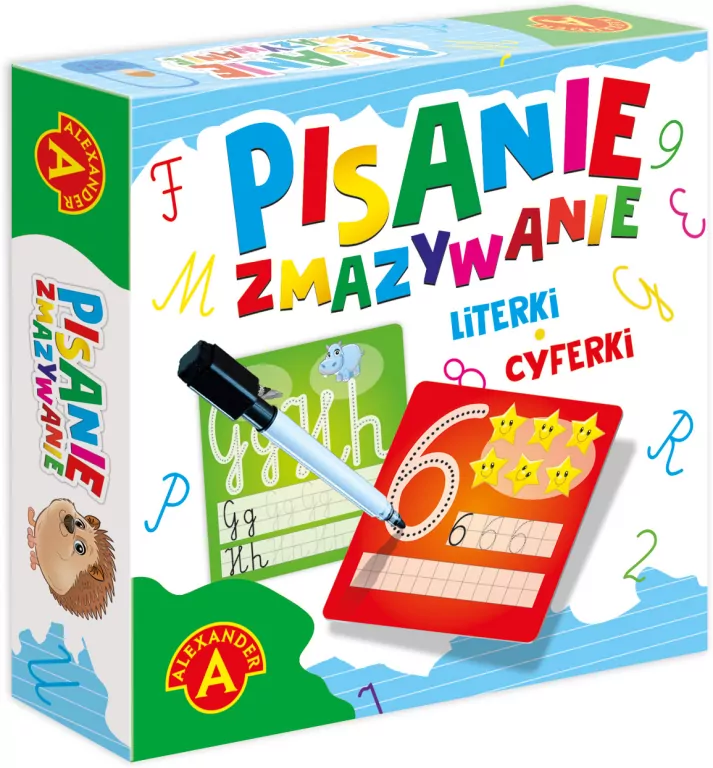 Pisanie. Zmazywanie. Literki. Cyferki - tantis.pl