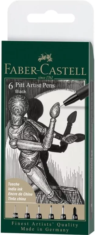 Cienkopisy Pitt Artist Pen - tantis.pl