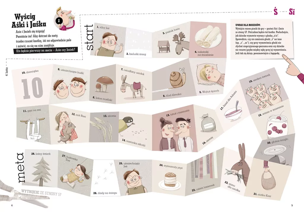 Zeszytowy trening mowy, czyli ćwiczenia logopedyczne dla dzieci - tantis.pl