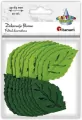 Filcowe liście 65 x 37 mm, mix - tantis.pl