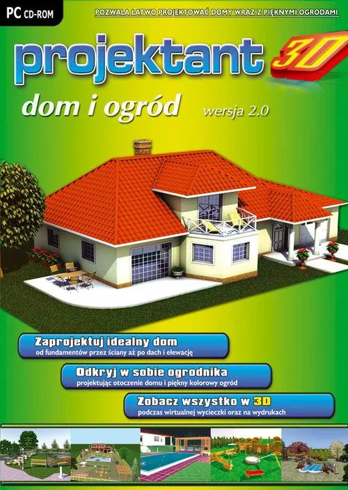 Projektant 3D Dom i Ogród wersja 2.0 - tantis.pl