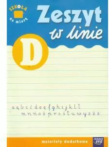 Szkoła na miarę. Zeszyt w linię D 2021 - tantis.pl