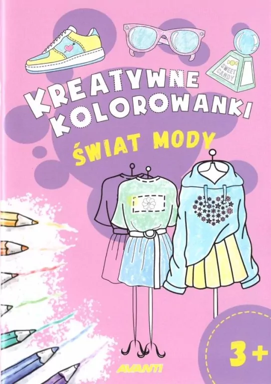 Kreatywne kolorowanki. Świat mody - tantis.pl