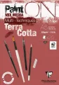 Blok A5 papier w kolorze terakoty 250g 20ark - tantis.pl
