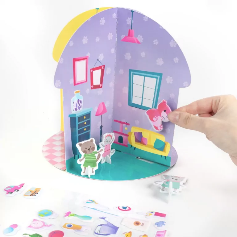 Domek 3D dla kotków KIDEA - tantis.pl