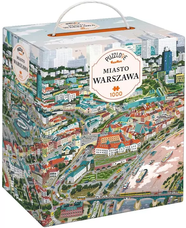 CzuCzu. Puzzlove. Miasto Warszawa 1000 el. - tantis.pl
