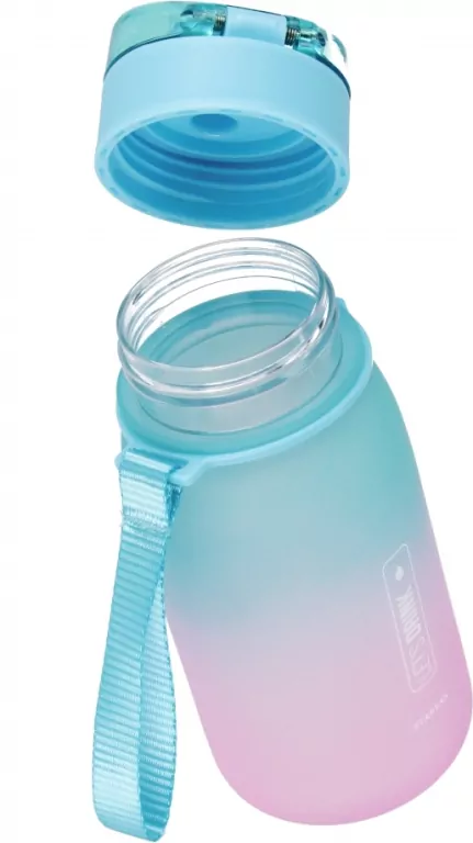 Bidon 400ml. Ombre blue-pink - tantis.pl